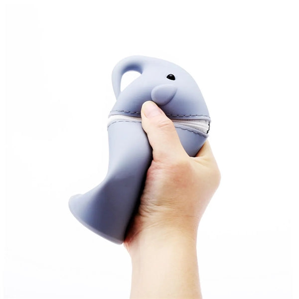 Stand Up Animals Silicone Pencil Case