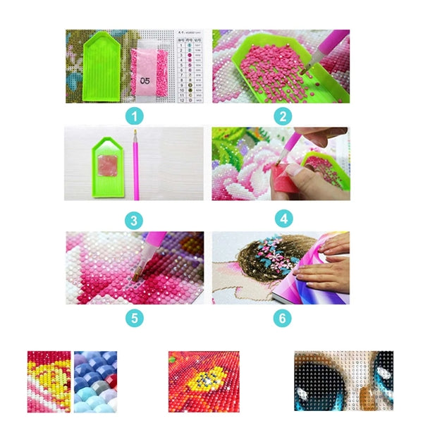 DIY 5D Full Drill Diamond Customized Painting Kits