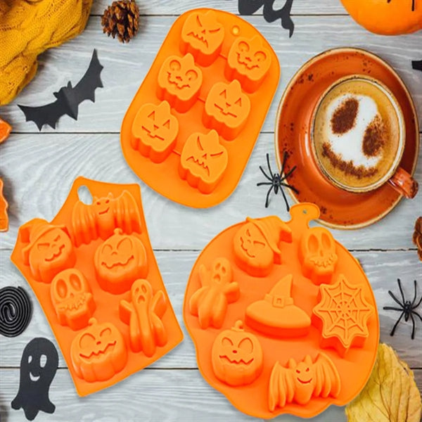 Halloween Silicone Chocolate Moulds