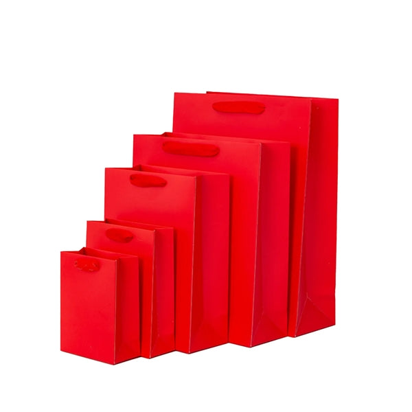 Gift Packaging Thickened White Card Coated Paper Bags