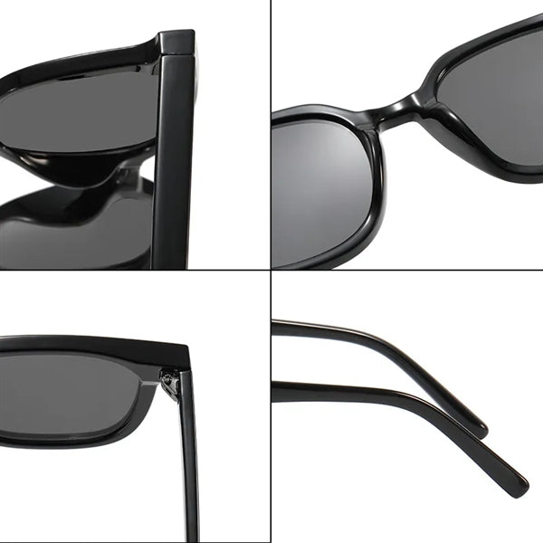 Uv Protection Large Frame Sunglasses For Women