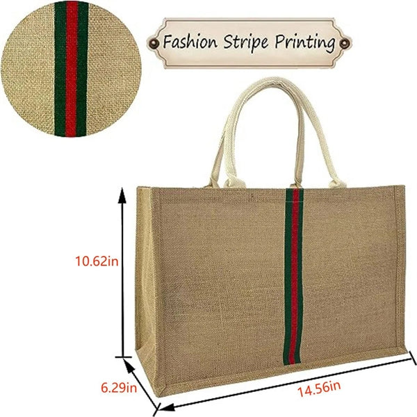 Woven Large Beach Bag Straw Handbag