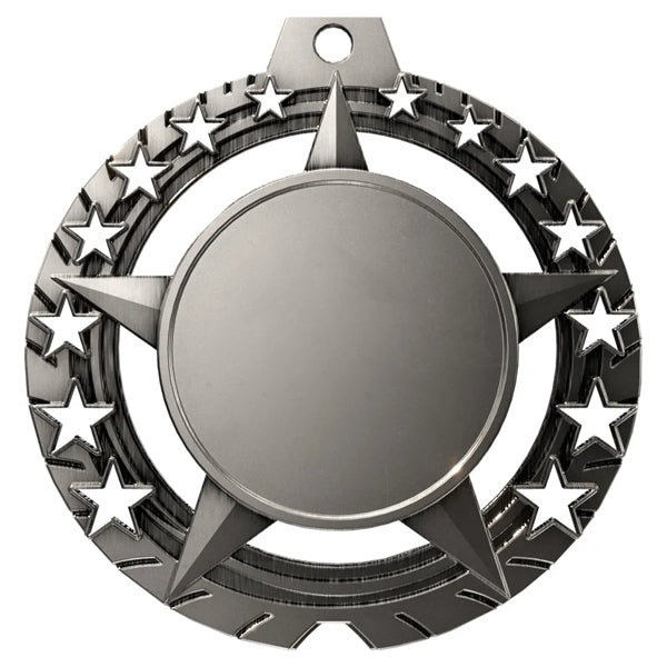 Express Vibraprint Star Insert Medal