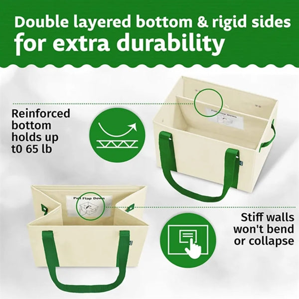 Multifunctional Foldable Non-woven Shopping Basket