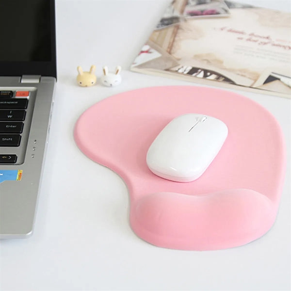 Office Mousepad with Gel Wrist Support