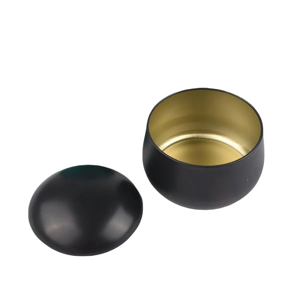 8oz Round Tin Candle Holder Box Containers
