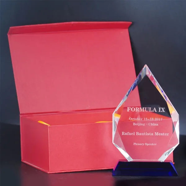 Optical Crystal Peak Award Plaques