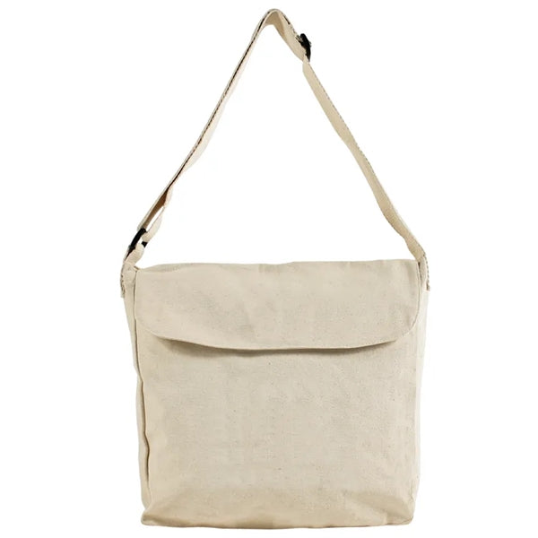 Messenger Natural Cotton Tote
