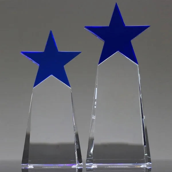 Top Star Crystal Award Trophy