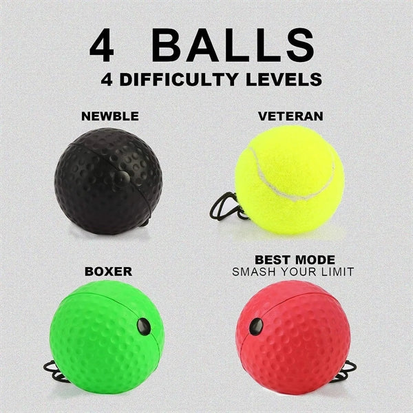 Head-Mounted Boxing Reaction Ball