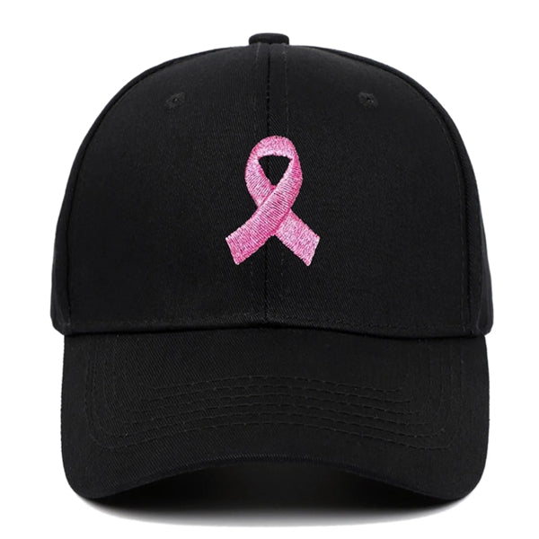 Breast Cancer Awareness Pink Ribbon Baseball Cap