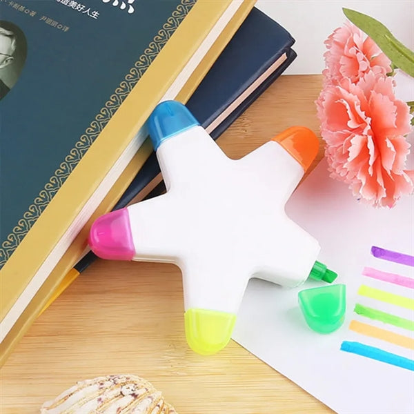Star Shaped Highlighter 5 Colors