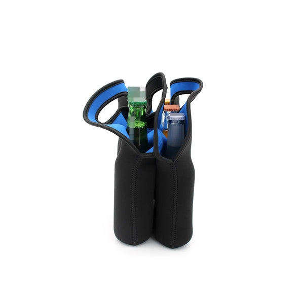 Insulated Neoprene Beer Carrier Tote Bag for 3 Bottles
