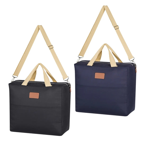 Hefty Cooler Bag With Fleece Blanket