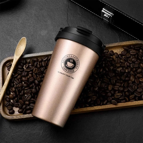 Stainless Steel Insulated Coffee Mug With Leak Proof