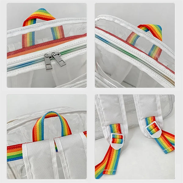 Fashion PVC transparent backpack