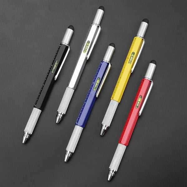 6 In 1 Multifunctional Ballpoint Tool Pen