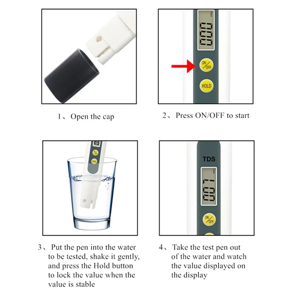Tds Meter Digital Water Tester