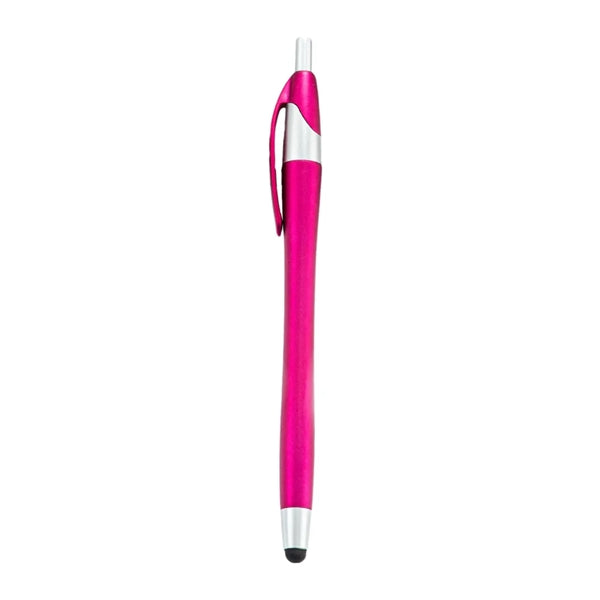 Breast Cancer Awareness Pink Ballpoint Stylus Click Pen