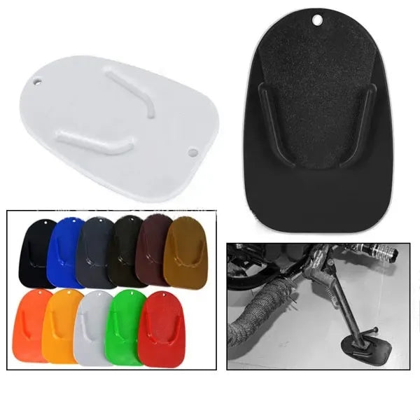 Universal Plastic Motorcycle Kickstand Plate - 5 " x 3.25 "