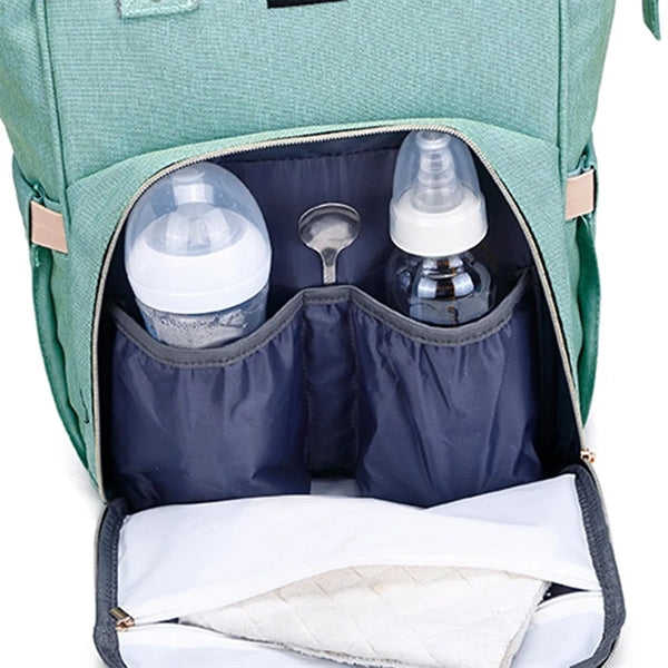 Portable multifunctional baby bag