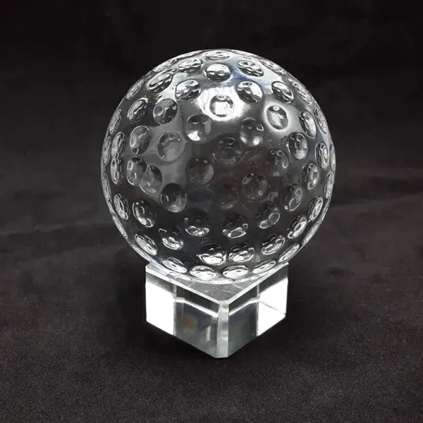 Crystal Golf Ball with Stand