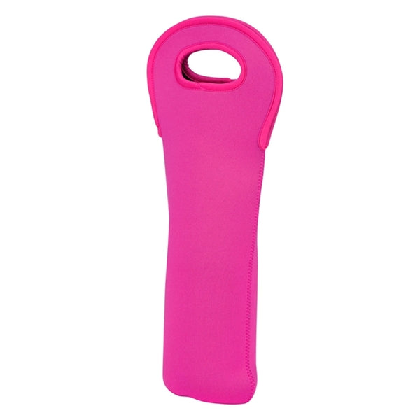 Neoprene Single Wine Tote (4 3/4" W x 14" H)