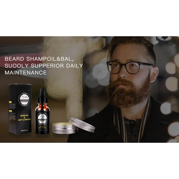 Beard Care Vintage Set
