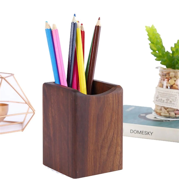 Wooden Pen Holder