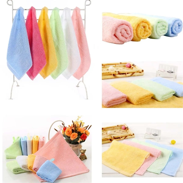 Eco-friendly Bamboo Fiber Small Face Cleaning Towel