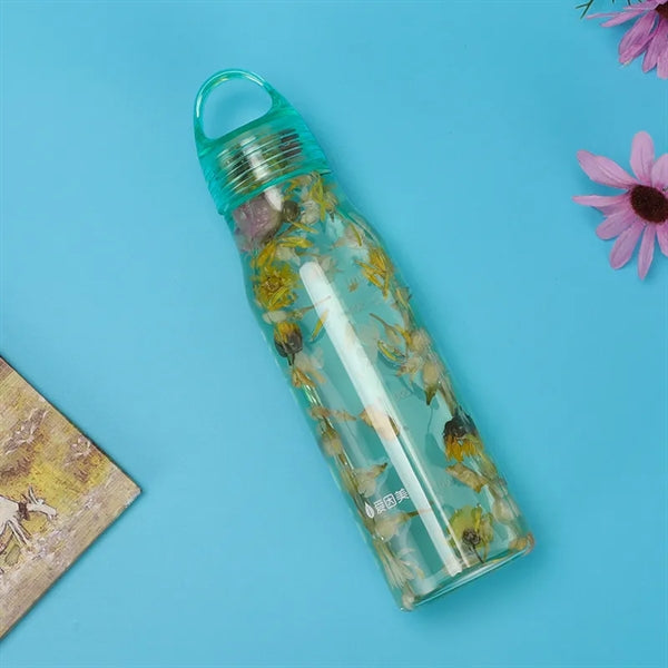 14 oz Kids Sports Plastic Water Bottle With Capacity Scale