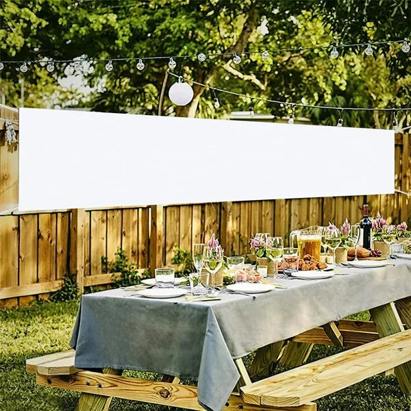 Large Blank Banners