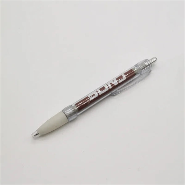 Banner Plastic Pull Paper Ballpoint Pen