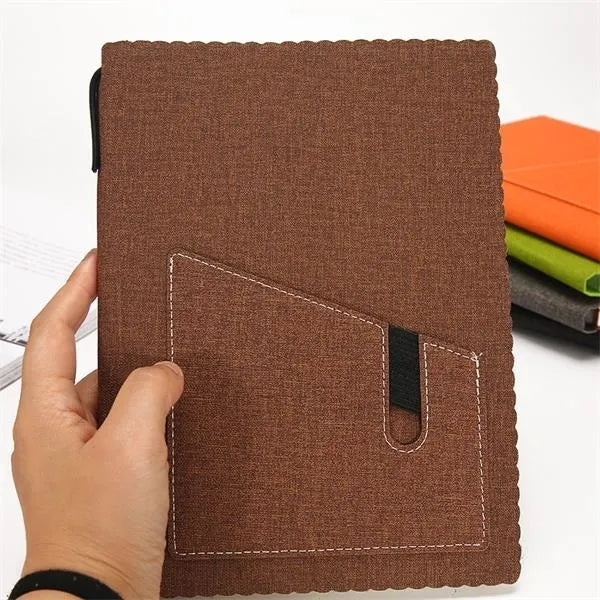 A5 Hardcover Journal Notebook w/ Pen Holder