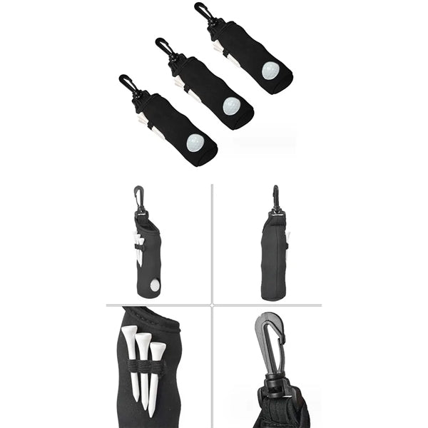 Neoprene Golf Ball Tee Bag