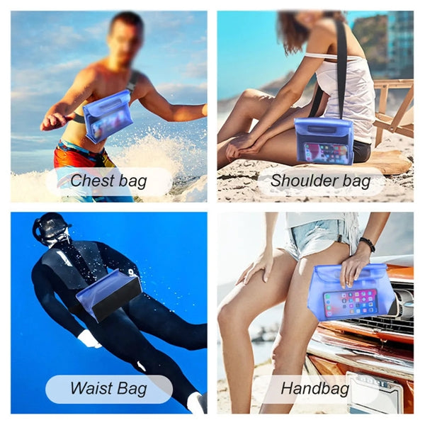 Waterproof Phone Pouch With Waist Strap