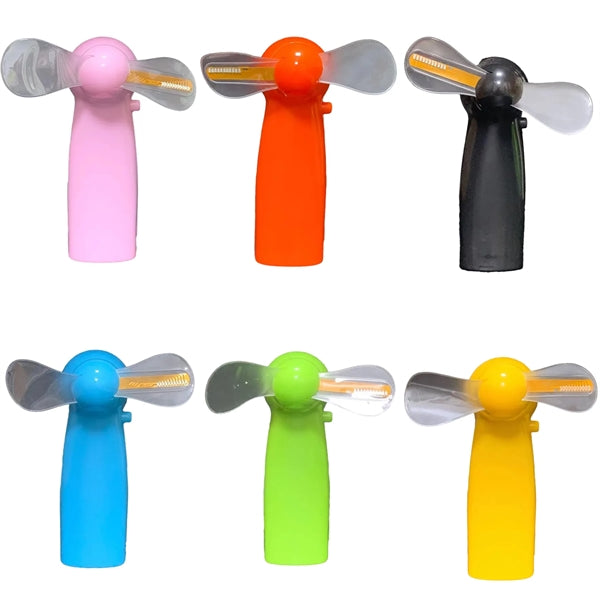 Mini Handheld LED Flashing Fan