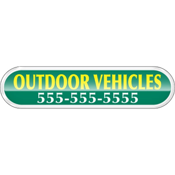 Capsule Domed Auto Ad