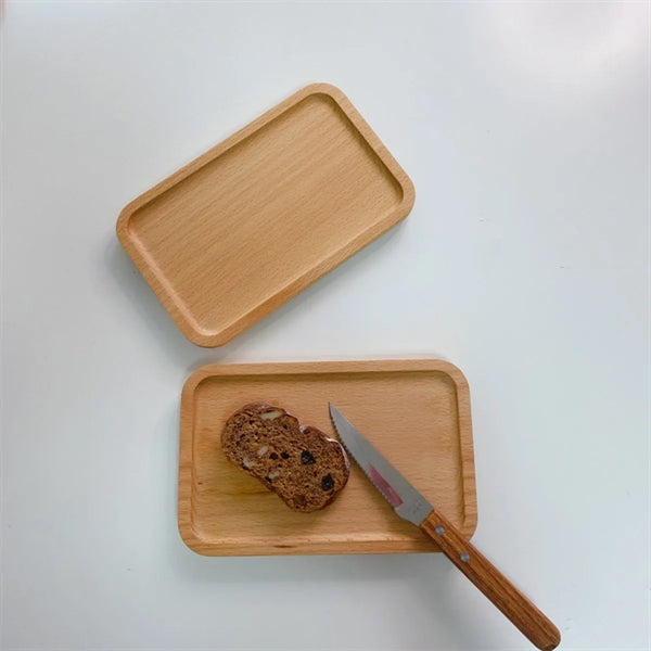 Oval Wooden Plate