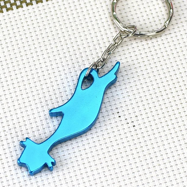 Cat Shape Bottle Opener Keychains