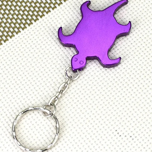 Turtle Shape Bottle Opener Keychains