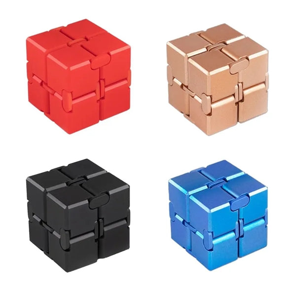 Metal Fidget Infinity Cube