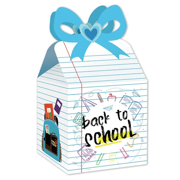 Back To School Party Gift Boxes With Bow