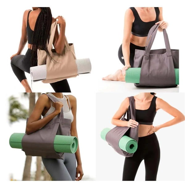Portable Multi-functional Yoga Canvas Storage Bag
