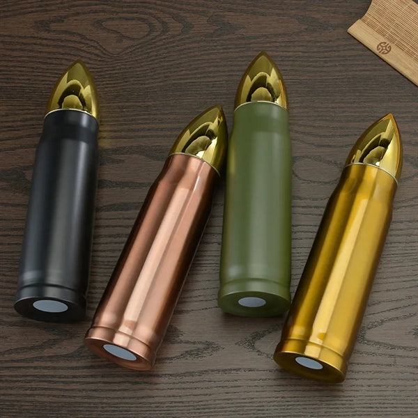 17oz Bullet Shape Vacuum Insulated Thermal Water Bottle