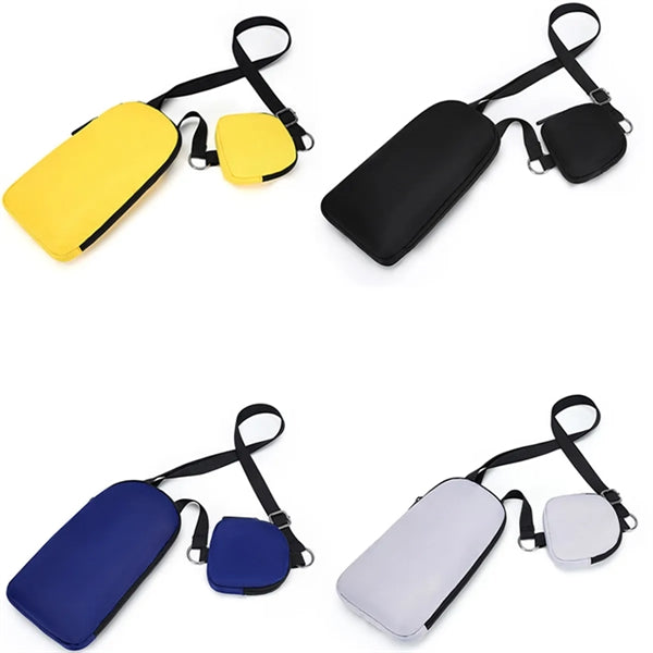 Unisex Crossbody Bag with Small Pouch