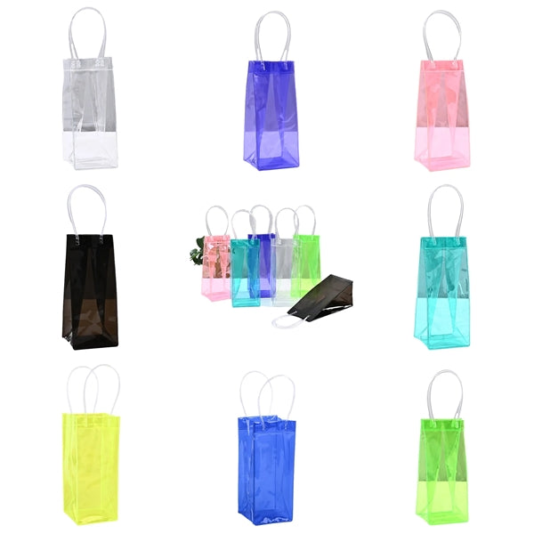Pvc Tote Bag For Red Wine