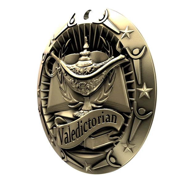 3'' World Class Valedictorian Medal