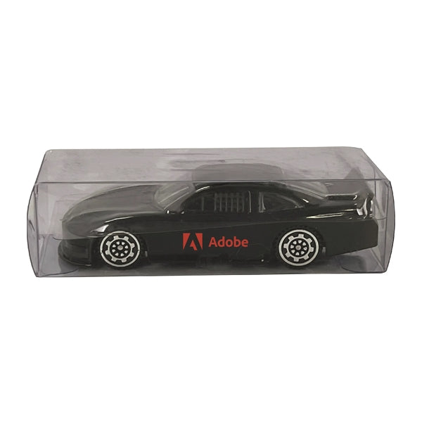 3" 1.64 Nascar style die cast car Black (u)