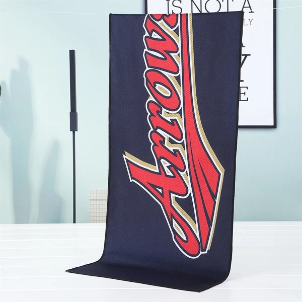 Dye-Sublimated Cooling Towel